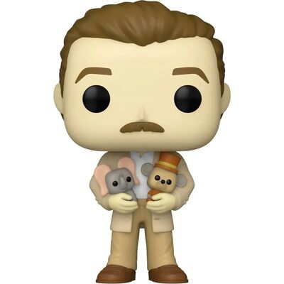 Disney 100° Walt Disney con Dumbo e Timothy Figura in Vinile Disney 100° Walt Disney con Dumbo e Timothy Figura in Vinile