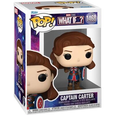 Funko Pop! Captain Carter 1602 Marvel - ¿Qué pasaría si...? Funko Pop! Captain Carter 1602 Marvel - ¿Qué pasaría si...?