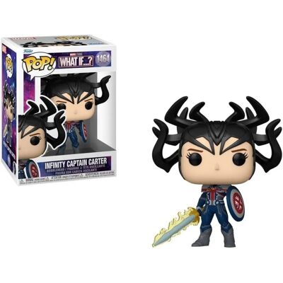 Figura Funko Pop Infinity Captain Carter - Marvel What If? - Figura Funko Pop Figura Funko Pop Infinity Captain Carter - Marvel What If? - Figura Funko Pop