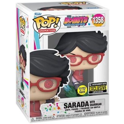 Funko Sarada met Sharingan Glow-in-the-Dark - Boruto: Naruto Next Generation Funko Sarada met Sharingan Glow-in-the-Dark - Boruto: Naruto Next Generation