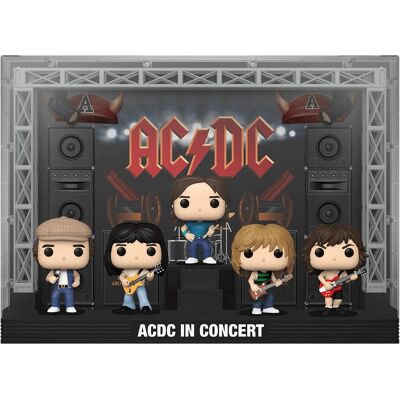 Zestaw winyli AC/DC w koncercie - 5 figurek Zestaw winyli AC/DC w koncercie - 5 figurek