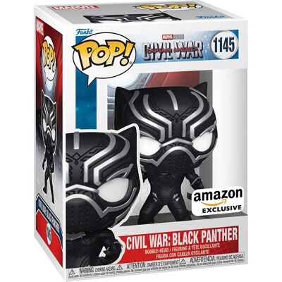 Funko Marvel Black Panther - Figurine d'Action - Publicité Funko Marvel Black Panther - Figurine d'Action - Publicité