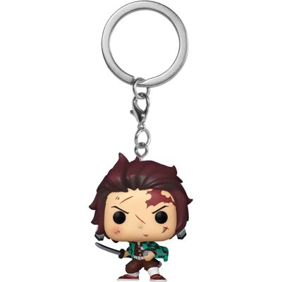 Porte-clés en vinyle Funko Tanjiro Kamado - Collection Demon Slayer Porte-clés en vinyle Funko Tanjiro Kamado - Collection Demon Slayer