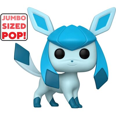 Funko Pop! Juegos Jumbo: Pokémon - Glaceon N°930 Funko Pop! Juegos Jumbo: Pokémon - Glaceon N°930