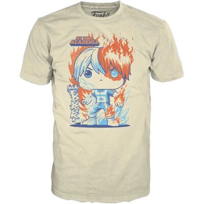 Funko Boxed T-Shirt: My Hero Academia - Shoto Todoroki - Klein Funko Boxed T-Shirt: My Hero Academia - Shoto Todoroki - Klein