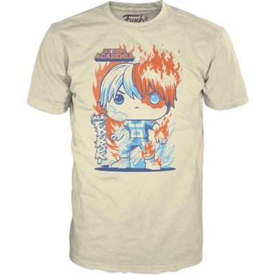 Funko Shoto Todoroki Großes T-Shirt - Kleidung - My Hero Academia Funko Shoto Todoroki Großes T-Shirt - Kleidung - My Hero Academia
