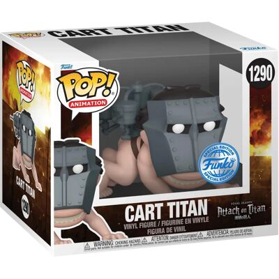 Funko Pop! Animazione: attacco ai giganti - Cart Titan N°1290 Funko Pop! Animazione: attacco ai giganti - Cart Titan N°1290