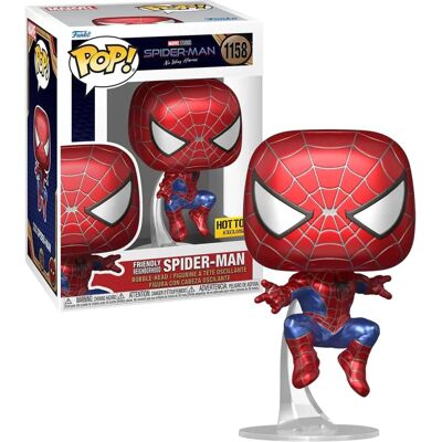 Funko POP! Spider-Man No Way Home - Przyjazny Sąsiad Spider-Man 1158 Metaliczny Funko POP! Spider-Man No Way Home - Przyjazny Sąsiad Spider-Man 1158 Metaliczny