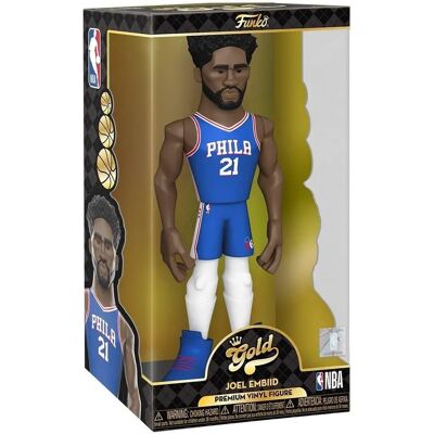 Funko Joel Embiid 12" Złoty Vinyl NBA Kolekcja Funko Joel Embiid 12" Złoty Vinyl NBA Kolekcja