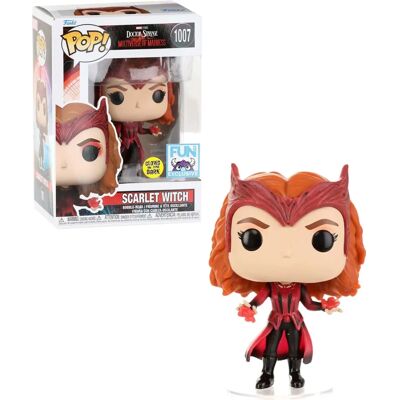 Funko Pop! Doctor Strange In The Multiverse Of Madness - Scarlet Witch Glows In The Dark N°1007 Funko Pop! Doctor Strange In The Multiverse Of Madness - Scarlet Witch Glows In The Dark N°1007