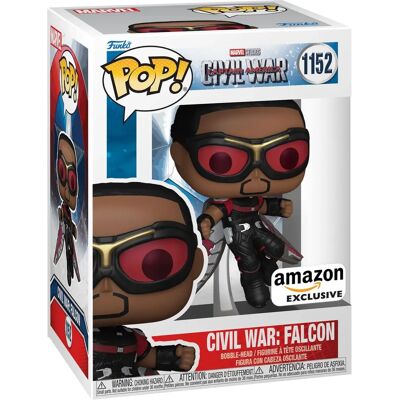 Funko Falcon Wojna Domowa Build A Scene - Kolekcjonerski Marvel Funko Falcon Wojna Domowa Build A Scene - Kolekcjonerski Marvel