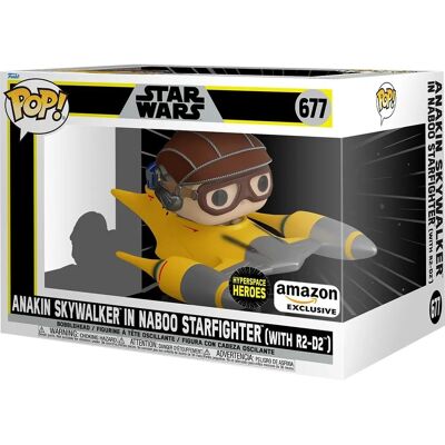 Funko Pop! Ride Anakin Skywalker Caccia Naboo - Star Wars Funko Pop! Ride Anakin Skywalker Caccia Naboo - Star Wars