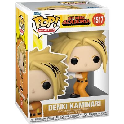 Funko Pop! Animación: My Hero Academia - Denki Kaminari N°1517 Funko Pop! Animación: My Hero Academia - Denki Kaminari N°1517