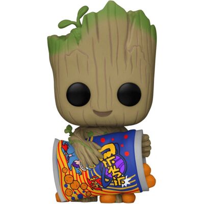 Funko Pop! Marvel Studios I Am Groot - Groot mit Käse-Puffs N°1196 Funko Pop! Marvel Studios I Am Groot - Groot mit Käse-Puffs N°1196