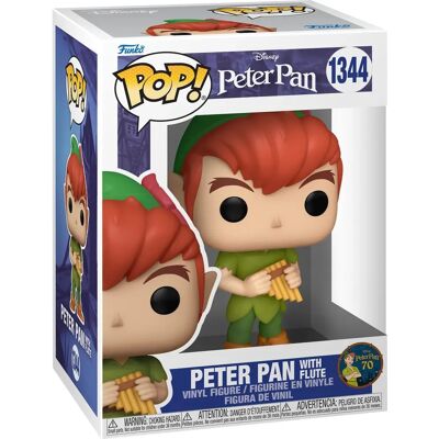 Funko Pop! Disney Peter Pan 70th - Peter Pan with flute N°1344 Funko Pop! Disney Peter Pan 70th - Peter Pan with flute N°1344