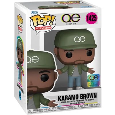 Funko Pop Karamo Brown Vinylfigur - Queer Eye Funko Pop Karamo Brown Vinylfigur - Queer Eye