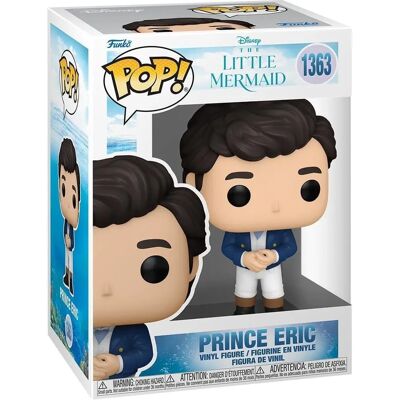 Funko Disney A Pequena Sereia (Ação ao Vivo) - Príncipe Eric Funko Disney A Pequena Sereia (Ação ao Vivo) - Príncipe Eric