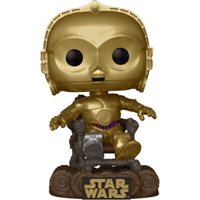 Funko Pop! Star Wars: O Retorno de Jedi (40º Aniversário) - C-3PO Funko Pop! Star Wars: O Retorno de Jedi (40º Aniversário) - C-3PO
