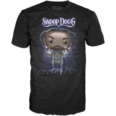Funko Snoop Dogg T-Paita - Musta - T-Paita Funko Snoop Dogg T-Paita - Musta - T-Paita