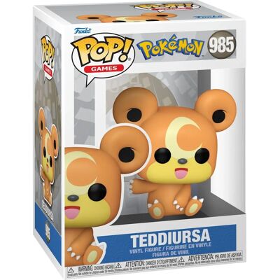 Funko Pop! Giochi: Pokemon - Teddiursa 985 Funko Pop! Giochi: Pokemon - Teddiursa 985