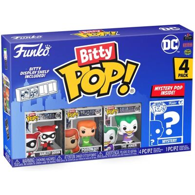 Funko Bitty Pop! DC Comics 4-Pack - Serie 3 Funko Bitty Pop! DC Comics 4-Pack - Serie 3