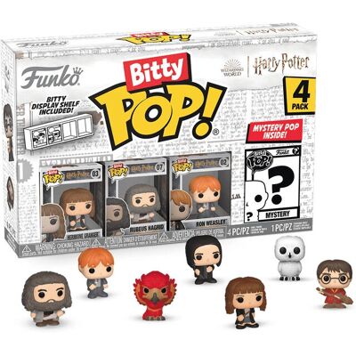 Funko Bitty Pop! O Mundo Mágico de Harry Potter 4-Pack - Série 2 Funko Bitty Pop! O Mundo Mágico de Harry Potter 4-Pack - Série 2