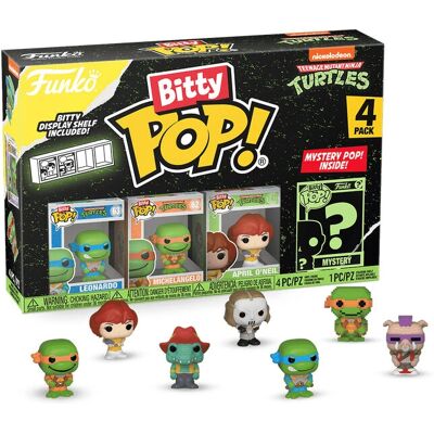 Funko Bitty Pop! Teenage Mutant Ninja Turtles 4-Pack - Serie 1 Funko Bitty Pop! Teenage Mutant Ninja Turtles 4-Pack - Serie 1