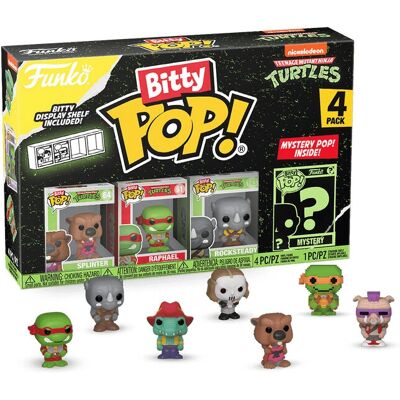 Funko Bitty Pop! Tartarughe Ninja 4-Pack - Serie 3 Funko Bitty Pop! Tartarughe Ninja 4-Pack - Serie 3