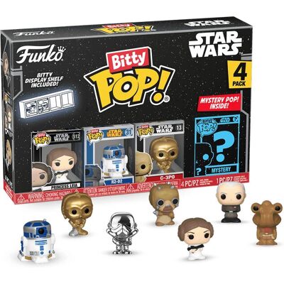 Funko Bitty Pop! Star Wars 4-Pack - Série 2 Funko Bitty Pop! Star Wars 4-Pack - Série 2