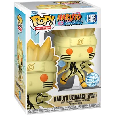 Funko Pop! Animación: Naruto Shippuden - Naruto Uzumaki (Kurama Link Mode) Funko Pop! Animación: Naruto Shippuden - Naruto Uzumaki (Kurama Link Mode)