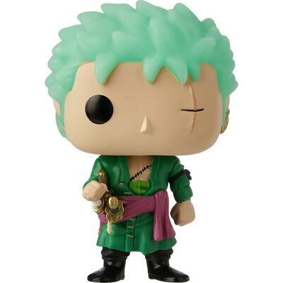 Funko Pop! One Piece Roronoa Zoro Glow Vinyl - Ekskluzywna Edycja USA Funko Pop! One Piece Roronoa Zoro Glow Vinyl - Ekskluzywna Edycja USA
