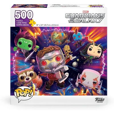 Funko Pop! Puzzles - Marvel - Guardians of the Galaxy - 500 Teile Puzzle Funko Pop! Puzzles - Marvel - Guardians of the Galaxy - 500 Teile Puzzle