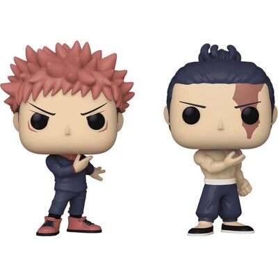 Funko Pop! Animazione Jujutsu Kaisen - Yuji Itadori & Aoi Todo (2-Pack) Funko Pop! Animazione Jujutsu Kaisen - Yuji Itadori & Aoi Todo (2-Pack)