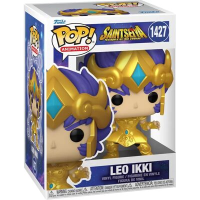 Funko Pop Saint Seiya Leo Ikki - Oro - Figura de Acción Funko Pop Saint Seiya Leo Ikki - Oro - Figura de Acción