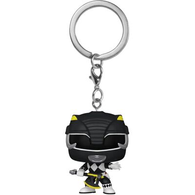 Funko Power Rangers 30. Jubiläum Black Ranger Schlüsselanhänger - Schlüsselanhänger Funko Power Rangers 30. Jubiläum Black Ranger Schlüsselanhänger - Schlüsselanhänger
