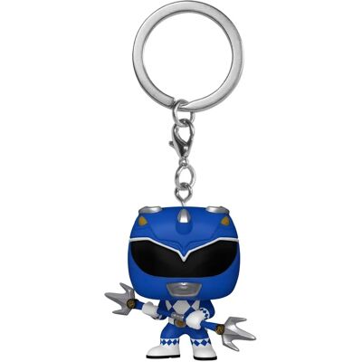 Funko Funko Pop Schlüsselanhänger Blue Ranger - 30. Jubiläum - Schlüsselanhänger Funko Funko Pop Schlüsselanhänger Blue Ranger - 30. Jubiläum - Schlüsselanhänger