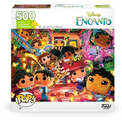 Funko Pop! Disney Encanto Puzzle - 500 Pieces - Jigsaw Puzzle Funko Pop! Disney Encanto Puzzle - 500 Pieces - Jigsaw Puzzle