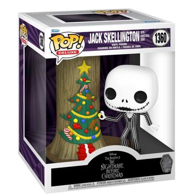 Funko Pop! Deluxe: Nightmare Before Christmas - Jack Skellington con Porta di Natale Funko Pop! Deluxe: Nightmare Before Christmas - Jack Skellington con Porta di Natale
