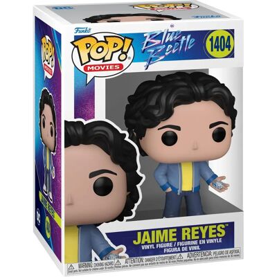 Funko Blue Beetle Vinyl Figura - 9 cm - POP! Film - Jaime Reyes Funko Blue Beetle Vinyl Figura - 9 cm - POP! Film - Jaime Reyes