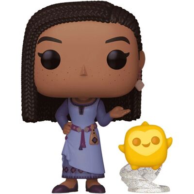 Funko Pop! Disney Wish - Asha com estrela N°1390 Funko Pop! Disney Wish - Asha com estrela N°1390