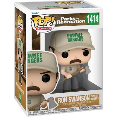 Funko Pop! Ron Swanson Pawnee Rangers Vinylfigur - Parks and Recreation Funko Pop! Ron Swanson Pawnee Rangers Vinylfigur - Parks and Recreation