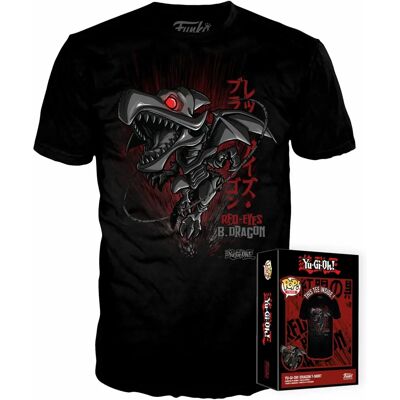 Funko Yu-Gi-Oh! Dragón de Ojos Rojos S Camiseta - Ropa Funko Yu-Gi-Oh! Dragón de Ojos Rojos S Camiseta - Ropa