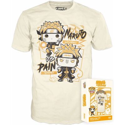 Funko Naruto Vs Pain Boxed T-Shirt - Unisex XL Funko Naruto Vs Pain Boxed T-Shirt - Unisex XL