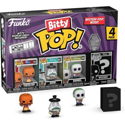 Funko Bitty Pop! Disney Nightmare Before Christmas 4er-Pack - Serie 2 (73020) Funko Bitty Pop! Disney Nightmare Before Christmas 4er-Pack - Serie 2 (73020)