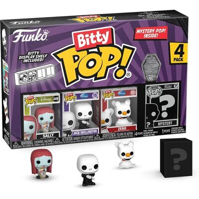 Funko Bitty Pop! Disney L'Étrange Noël de Monsieur Jack 4 Pack - Série 3 (73021) Funko Bitty Pop! Disney L'Étrange Noël de Monsieur Jack 4 Pack - Série 3 (73021)