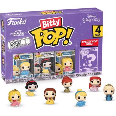 Funko Bitty Pop! Principesse Disney 4-Pack - Serie 3 Funko Bitty Pop! Principesse Disney 4-Pack - Serie 3