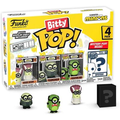 Funko Bitty Pop! Minions 4-Pack - Série 2 Funko Bitty Pop! Minions 4-Pack - Série 2