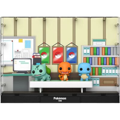 Funko Bulbasaur Charmander Squirtle - Scène Pokémon Deluxe Funko Bulbasaur Charmander Squirtle - Scène Pokémon Deluxe