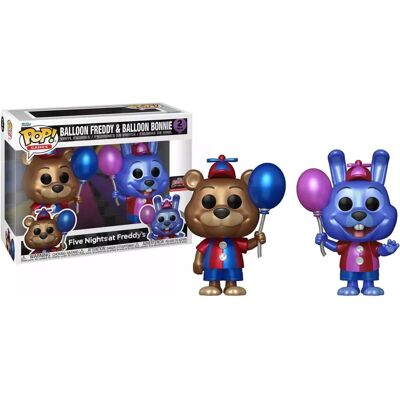 Funko Freddy & Bonnie Pack Metallic 2 - Five Nights at Freddy's Funko Freddy & Bonnie Pack Metallic 2 - Five Nights at Freddy's