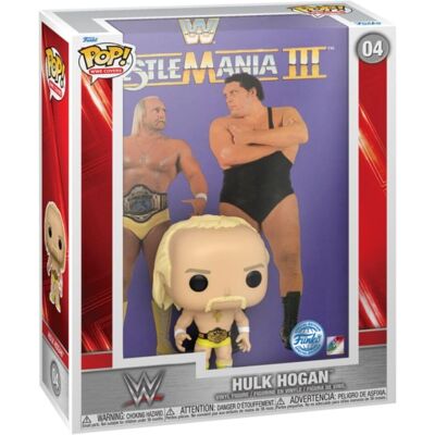 Funko Hulk Hogan - Wrestlemania III - Figura d'Azione Funko Hulk Hogan - Wrestlemania III - Figura d'Azione